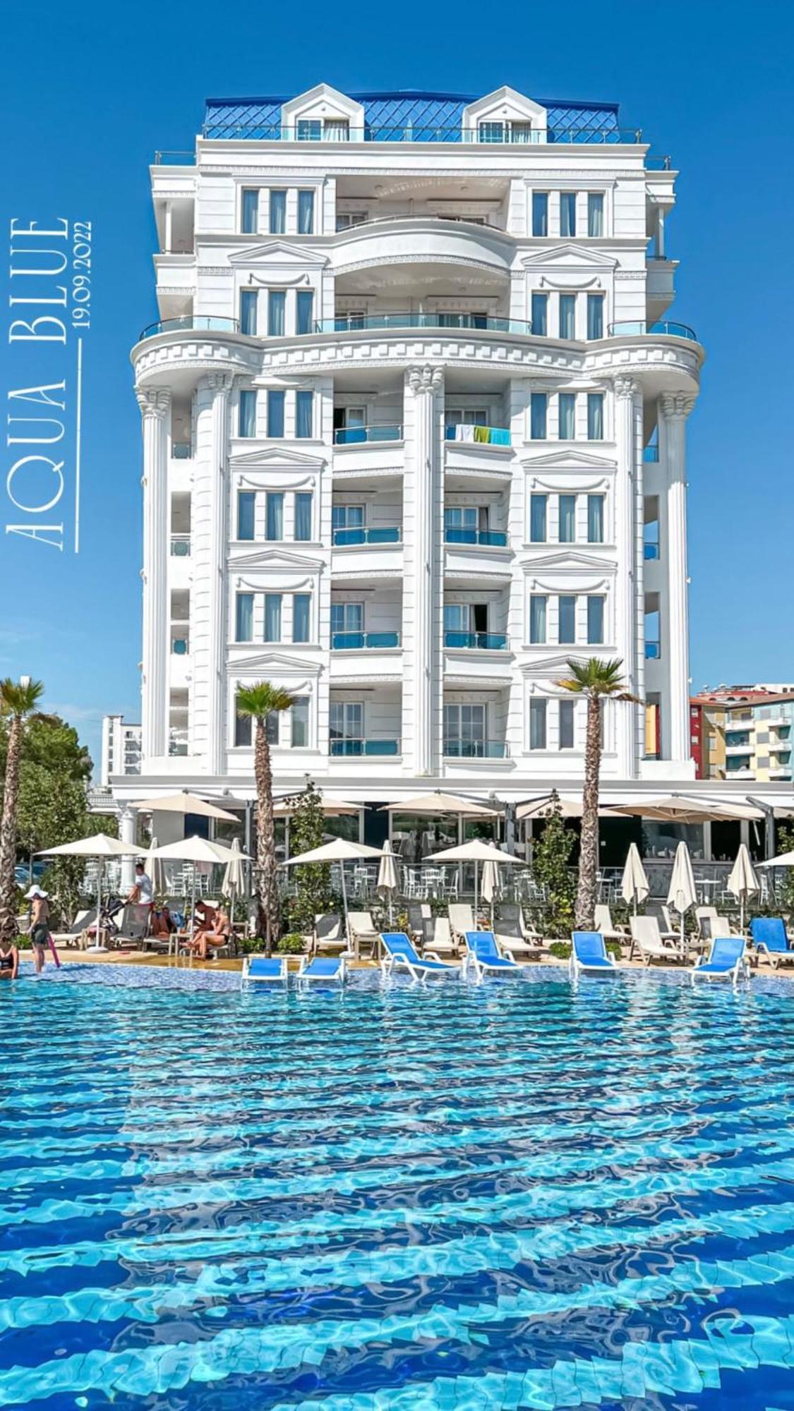 Fafa Aqua Blue Hotel Голем Екстериор снимка