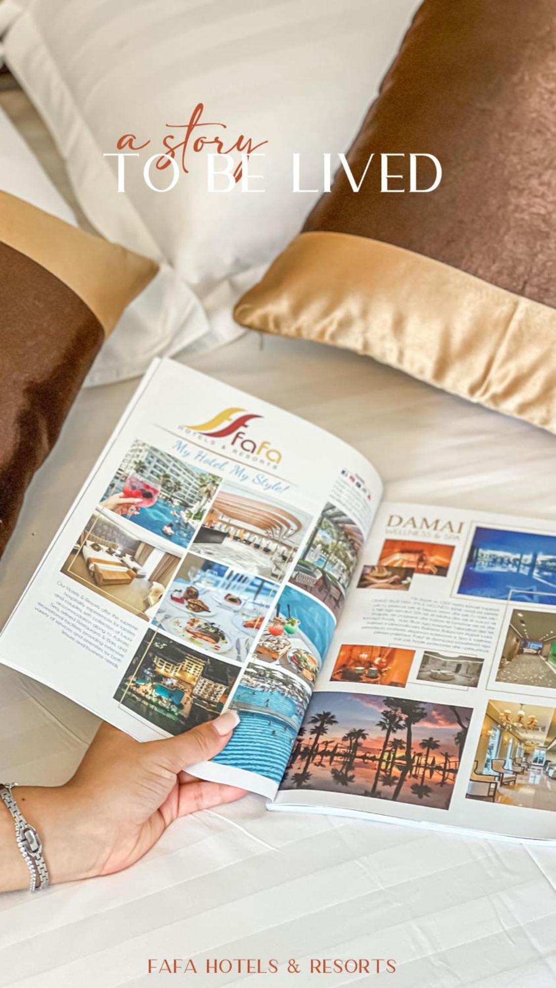 Fafa Aqua Blue Hotel Голем Екстериор снимка