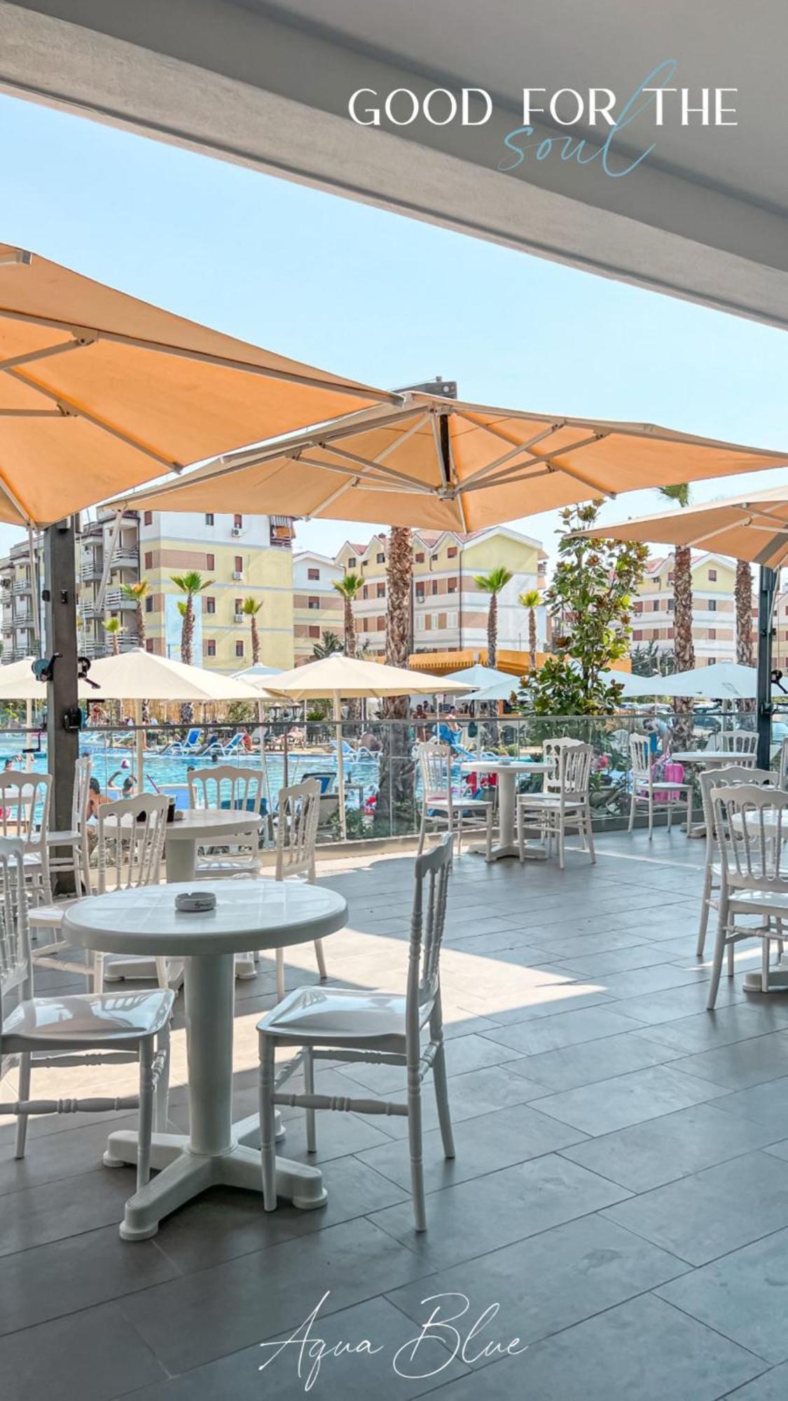 Fafa Aqua Blue Hotel Голем Екстериор снимка
