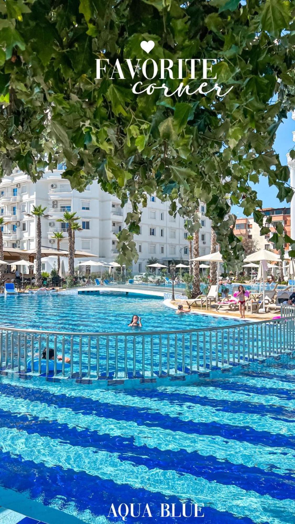 Fafa Aqua Blue Hotel Голем Екстериор снимка